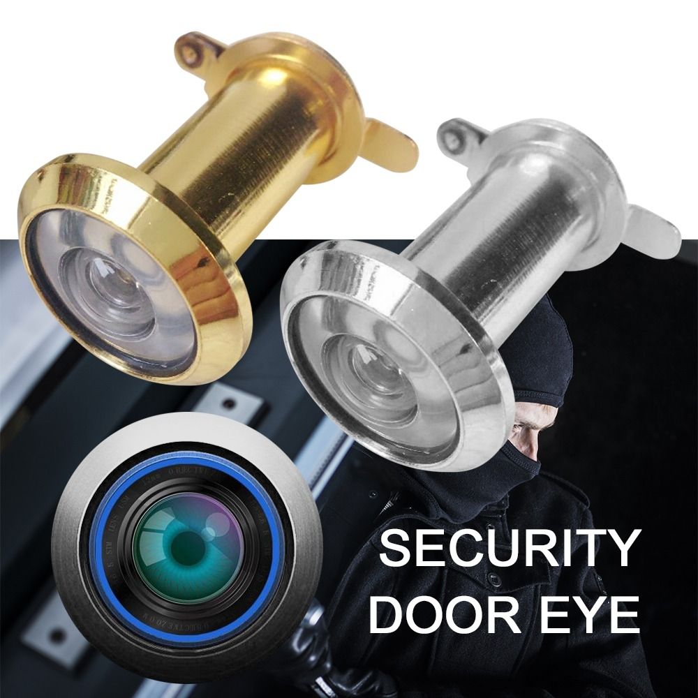Zinc Furniture Hardware - 220 Degree Door Viewer HD Glass