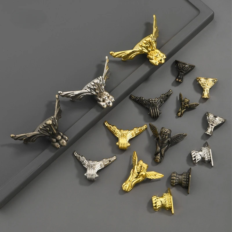 8pcs Antique Corner Brackets Z - Zinc Furniture Hardware 评论和价格