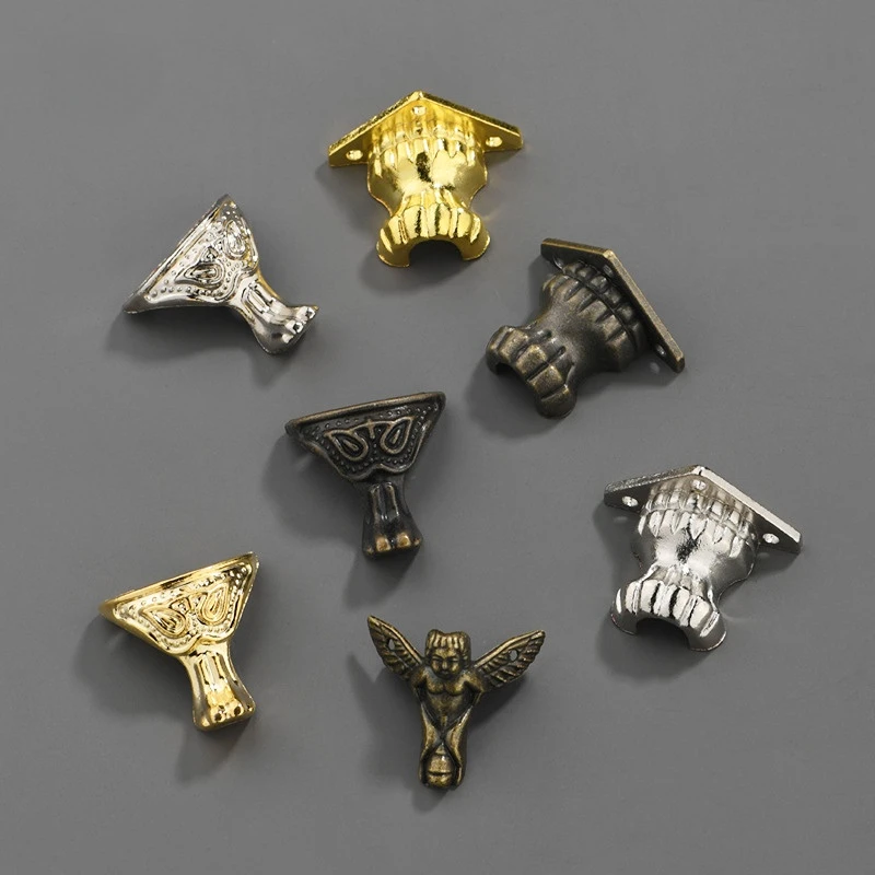 8pcs Antique Corner Brackets Z - Zinc Furniture Hardware 评论和价格