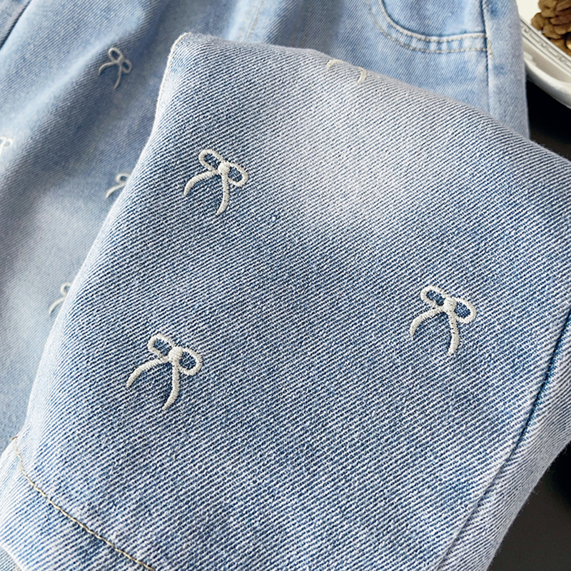 Girls' Embroidered Bow Wide-Le - Furniture Leg Set 评论和价格