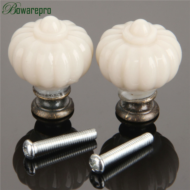 1Pc Acrylic Ivory White Pumpki - Zinc Furniture Hardware 评论和价格