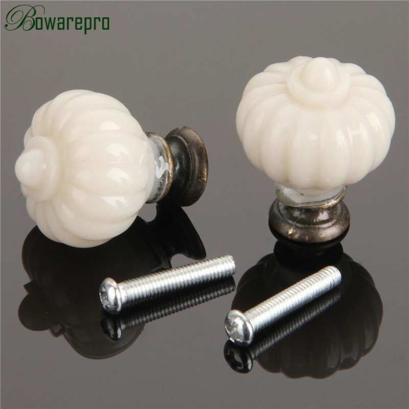 1Pc Acrylic Ivory White Pumpki - Zinc Furniture Hardware 评论和价格