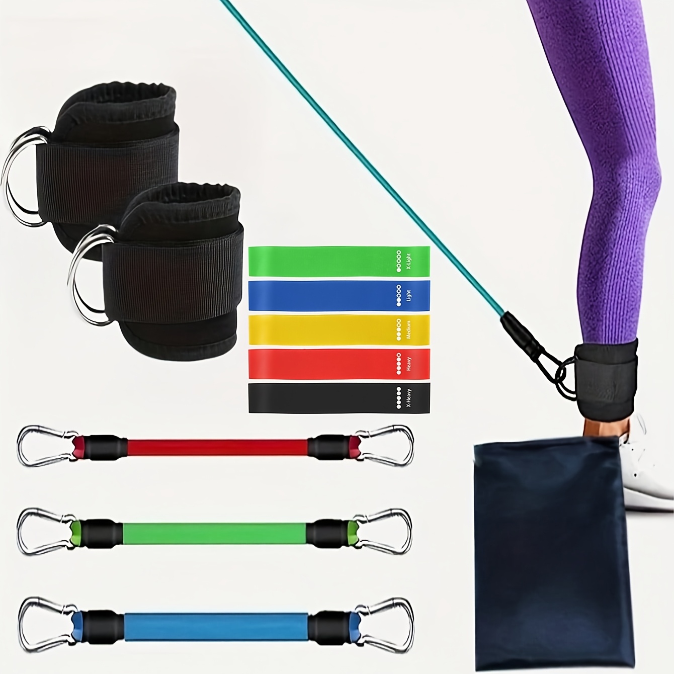 11pcs Home Gym Leg & Hip Tonin - Furniture Leg Set 评论和价格