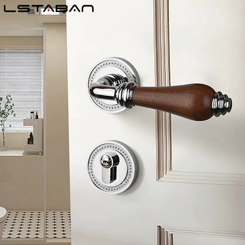 Euro Walnut Wood Handle Door L - Zinc Furniture Hardware 评论和价格