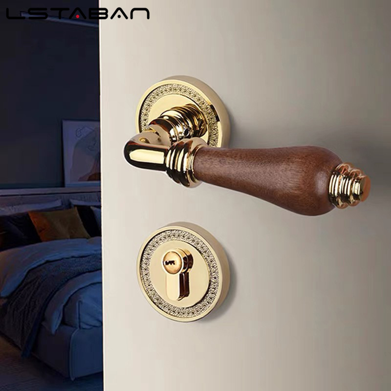 Euro Walnut Wood Handle Door L - Zinc Furniture Hardware 评论和价格