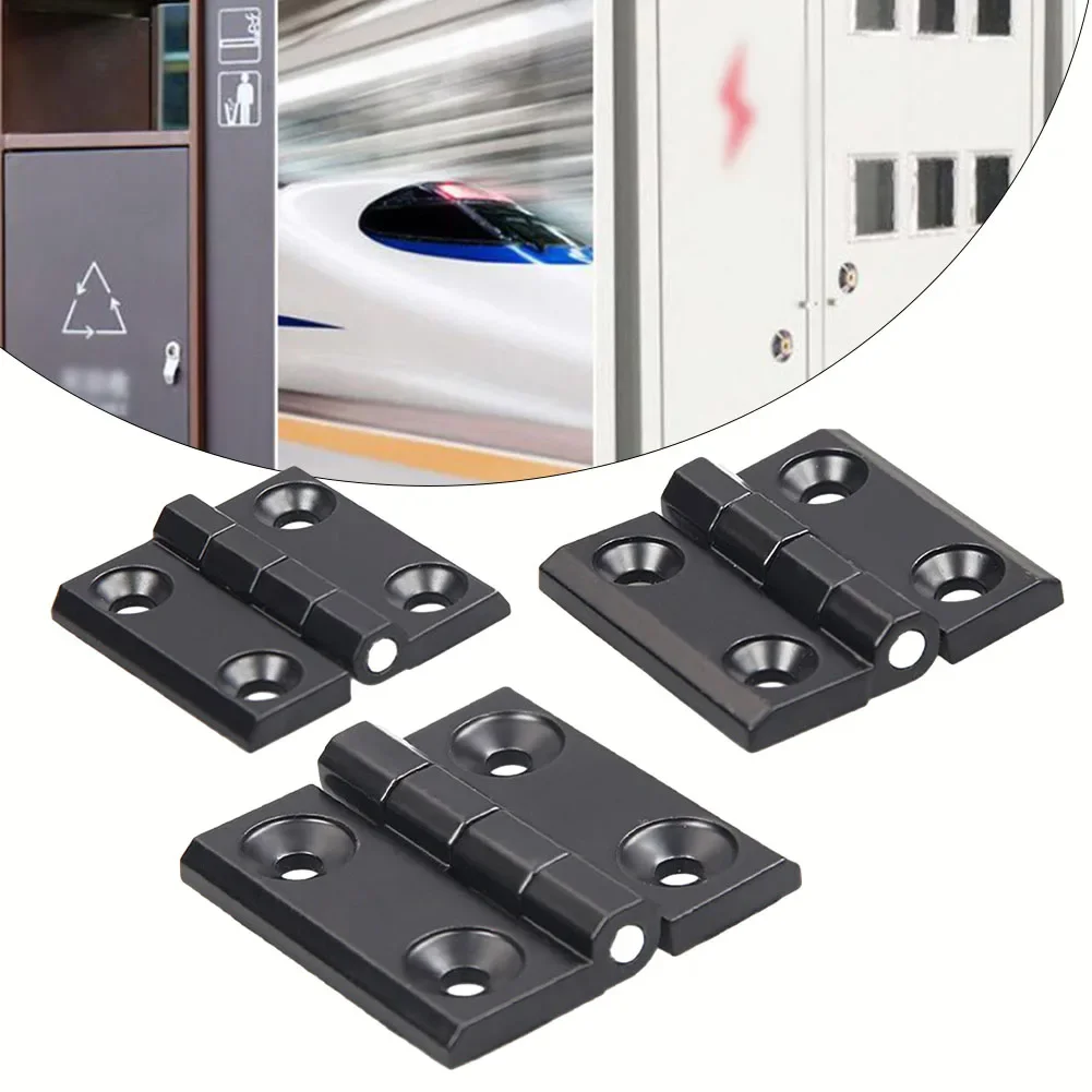 1/2pcs 40/50/60mm Butt Hinges  - Furniture Hardware Black 评论和价格