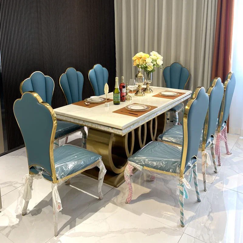 #Modern luxury rectangular mar - Furniture Leg Set 评论和价格