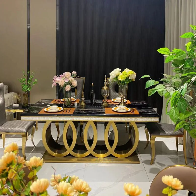 #Modern luxury rectangular mar - Furniture Leg Set 评论和价格