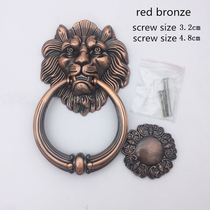Antique Bronze Lion Head Handl - Zinc Furniture Hardware 评论和价格