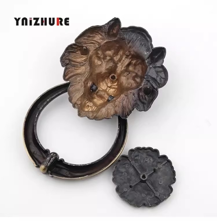 Antique Bronze Lion Head Handl - Zinc Furniture Hardware 评论和价格
