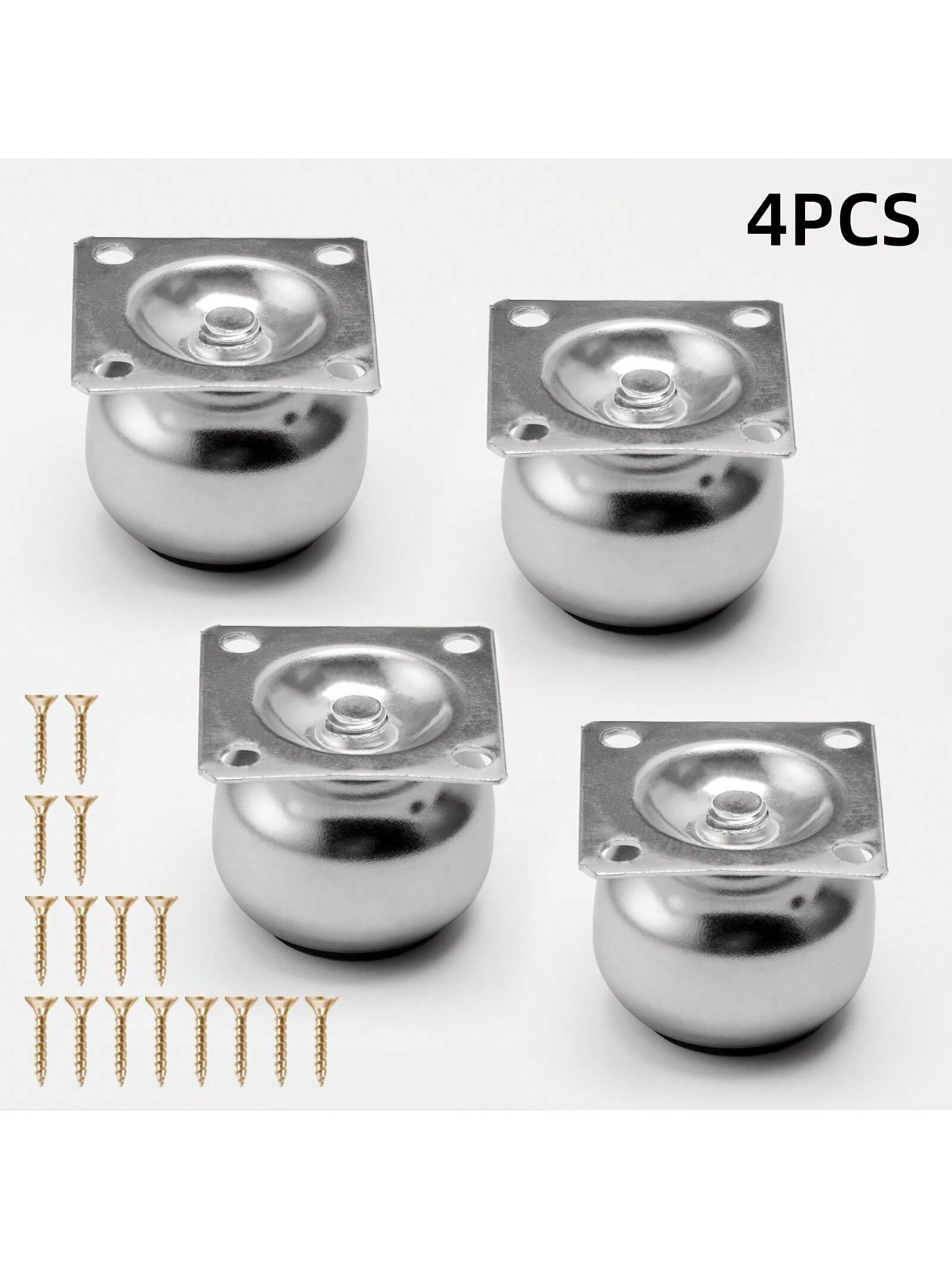 [4 pieces of metal furniture l - Furniture Leg Set 评论和价格