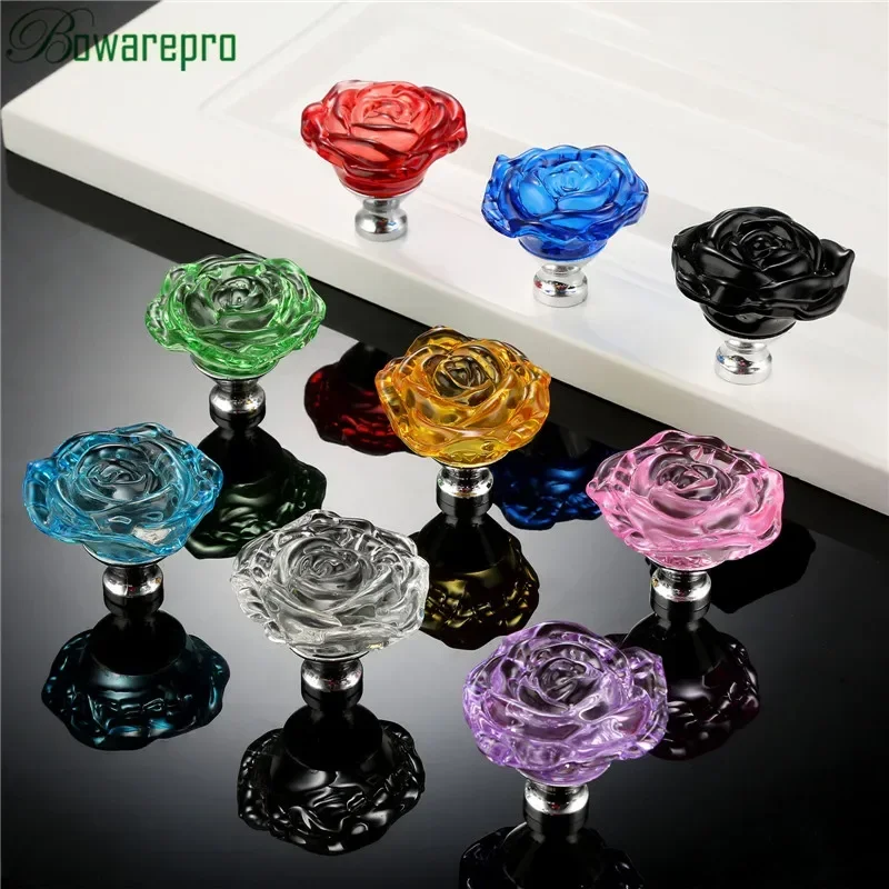bowarepro 50MM Crystal Rose Gl - Zinc Furniture Hardware 评论和价格