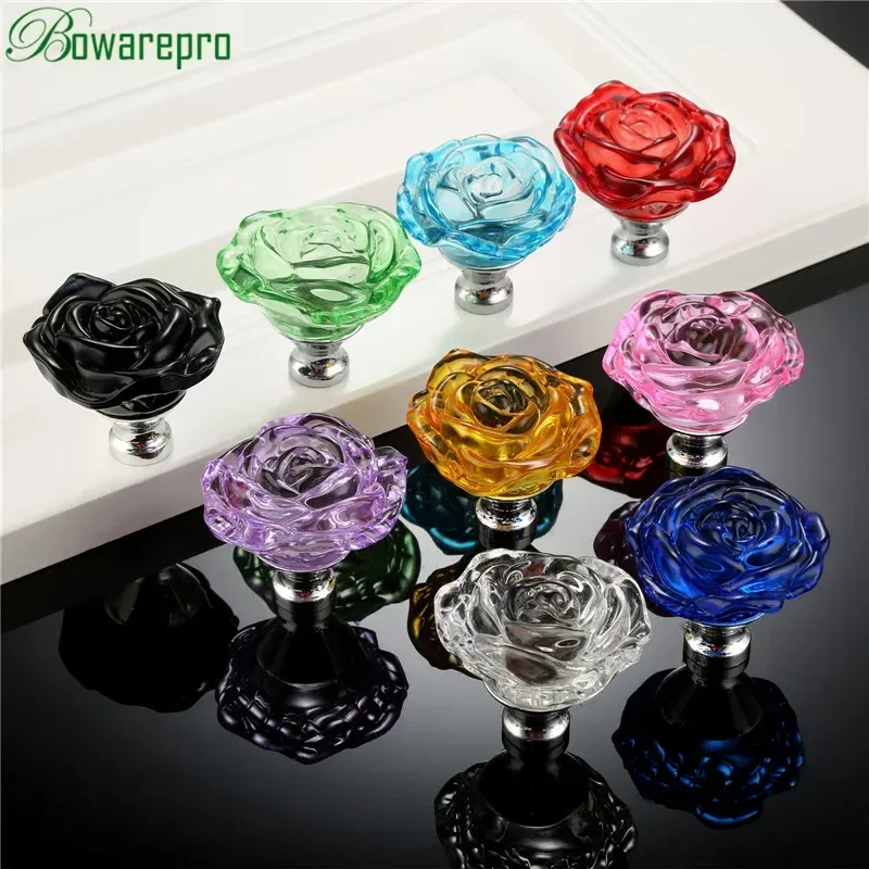 bowarepro 50MM Crystal Rose Gl - Zinc Furniture Hardware 评论和价格