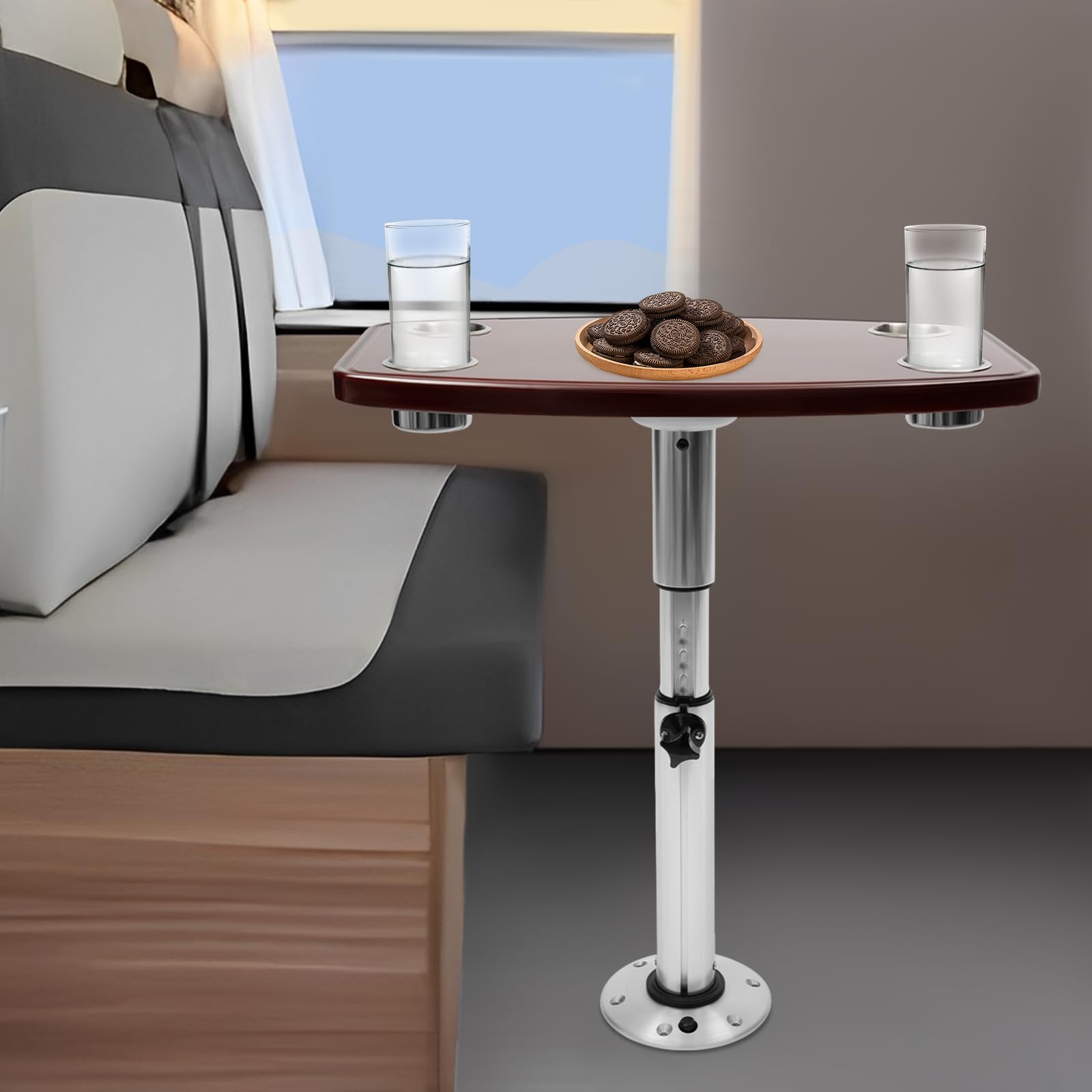 RV Table Set, Red Oak Tabletop - Furniture Leg Set 评论和价格