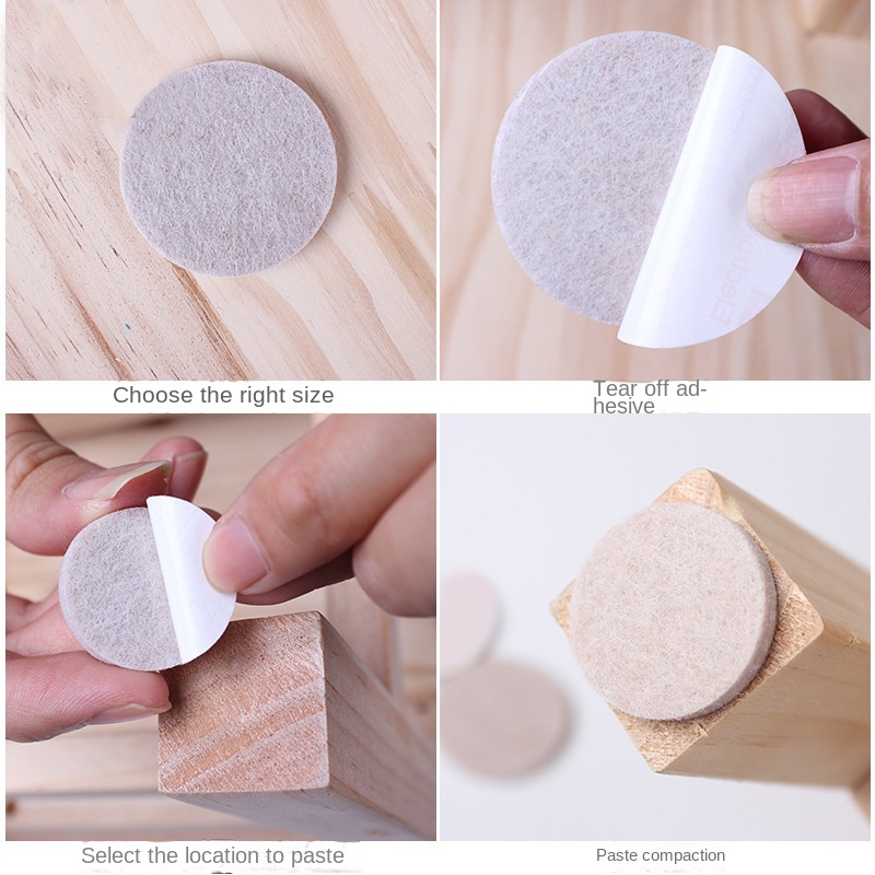 Self Adhesive Felt Chair Leg P - Furniture Leg Set 评论和价格