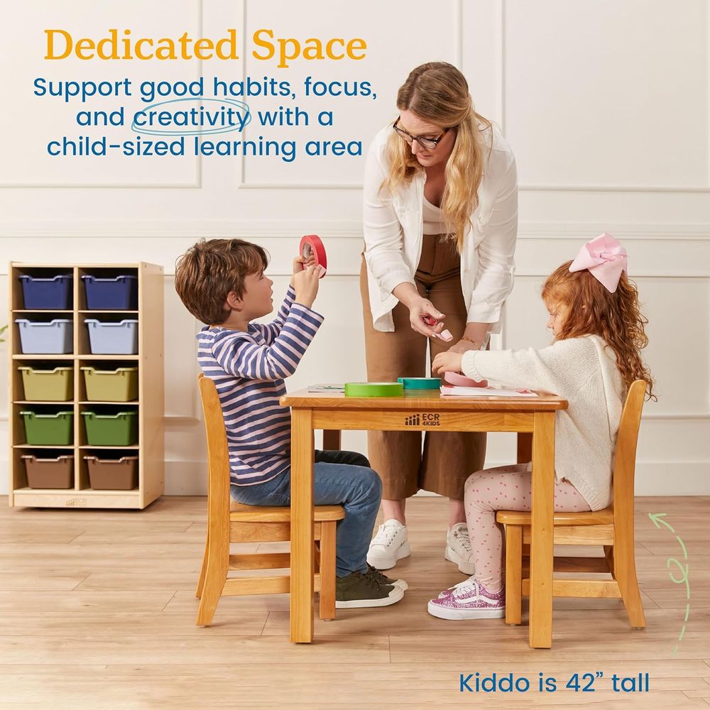 24 Square Hardwood Table with  - Furniture Leg Set 评论和价格