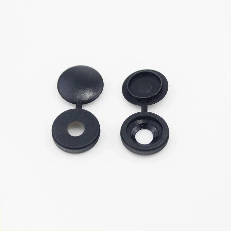 10/500pcs Screw Decorative Cap - Furniture Hardware Black 评论和价格