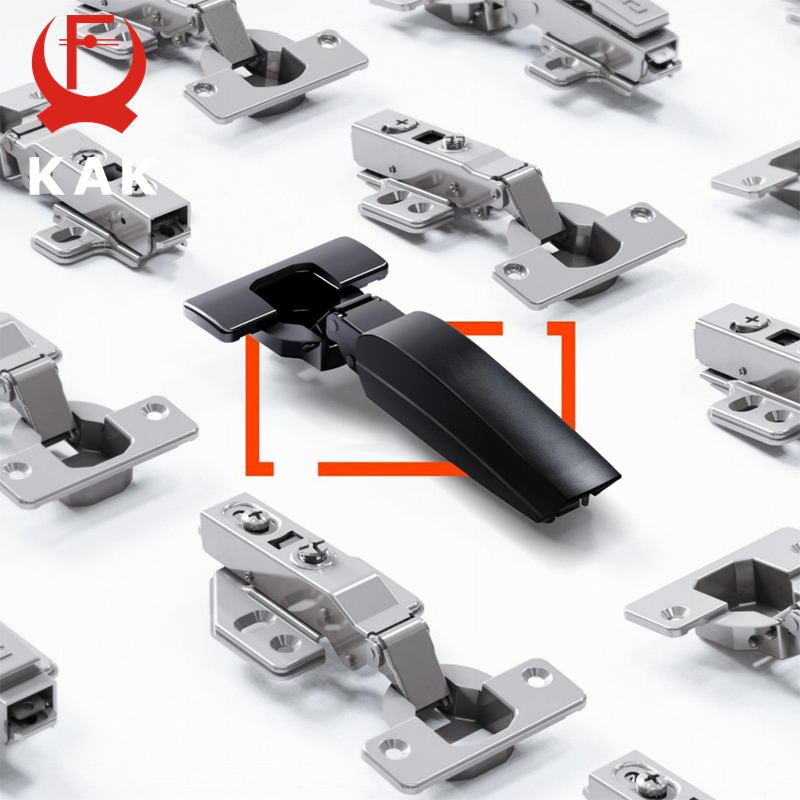 KAK 2PCS Hidden Hydraulic Kitc - Furniture Hardware Black 评论和价格
