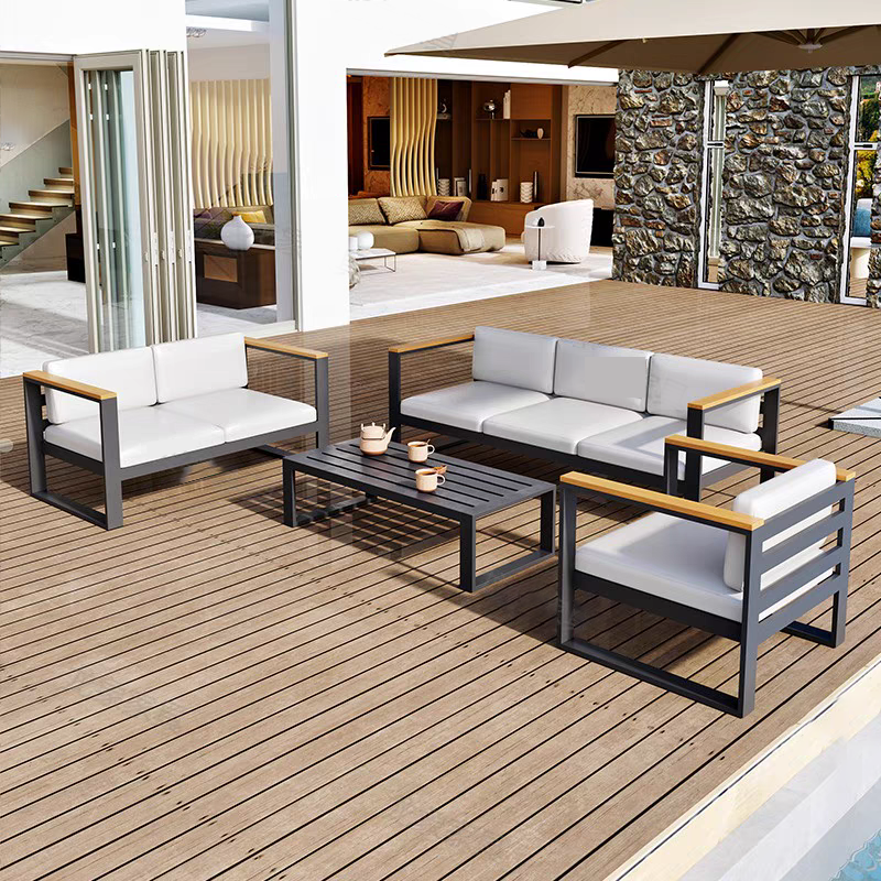 Modern Style Aluminum Patio So - Furniture Leg Set 评论和价格