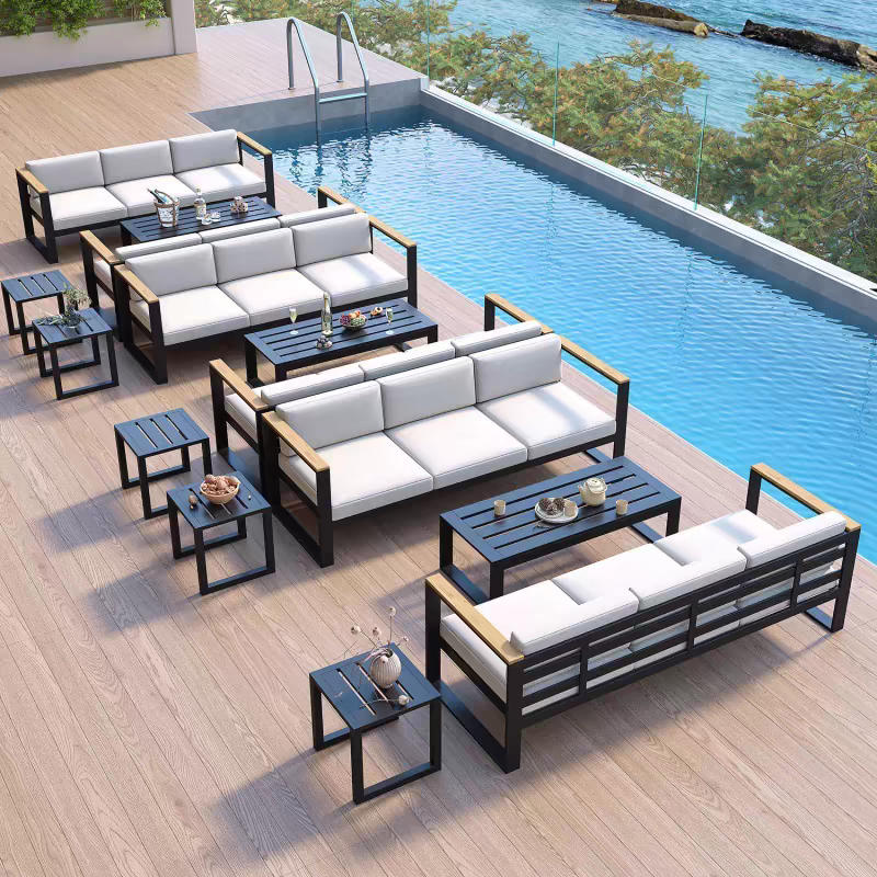 Modern Style Aluminum Patio So - Furniture Leg Set 评论和价格
