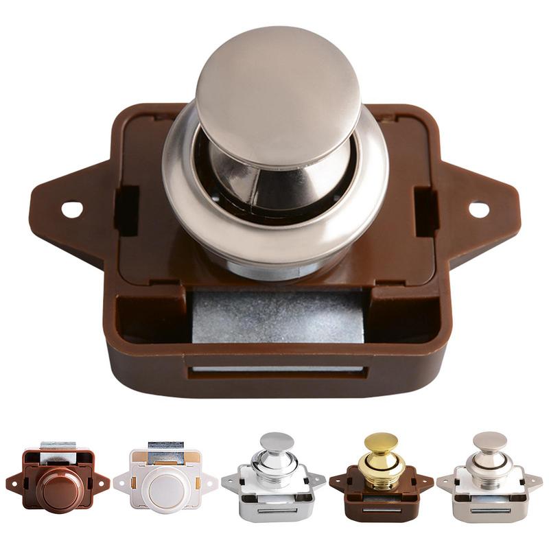 Camper Car Push Button Latch L - Zinc Furniture Hardware 评论和价格