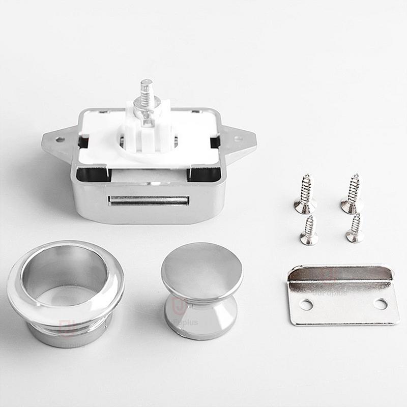 Camper Car Push Button Latch L - Zinc Furniture Hardware 评论和价格