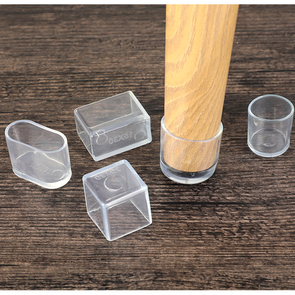 4pcs/set Chair Table Foot Caps - Furniture Leg Set 评论和价格